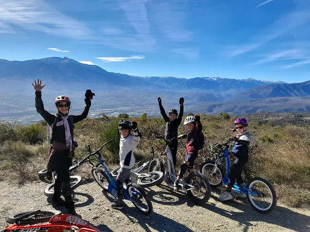 deval'mountain à Eus près de Prades dans les Pyrénées-Orientales 66